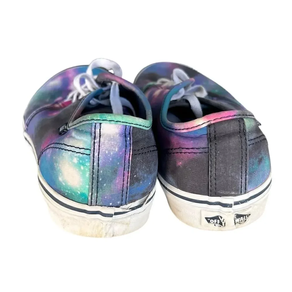 Vans Galaxy Off The Wall Size 5 Pink Purple Blue Green